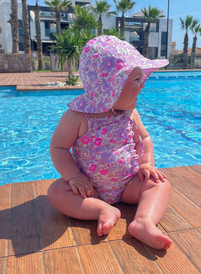Lily Rose Sun Hat Natasha Hat in Lilac Betsy