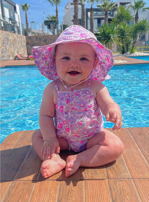 Lily Rose Sun Hat Natasha Hat in Lilac Betsy