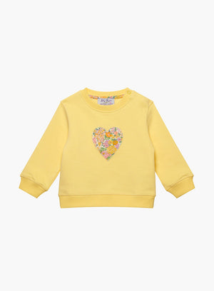 Lily Rose Sweatshirt Baby Sweatshirt in Elysian Day Heart