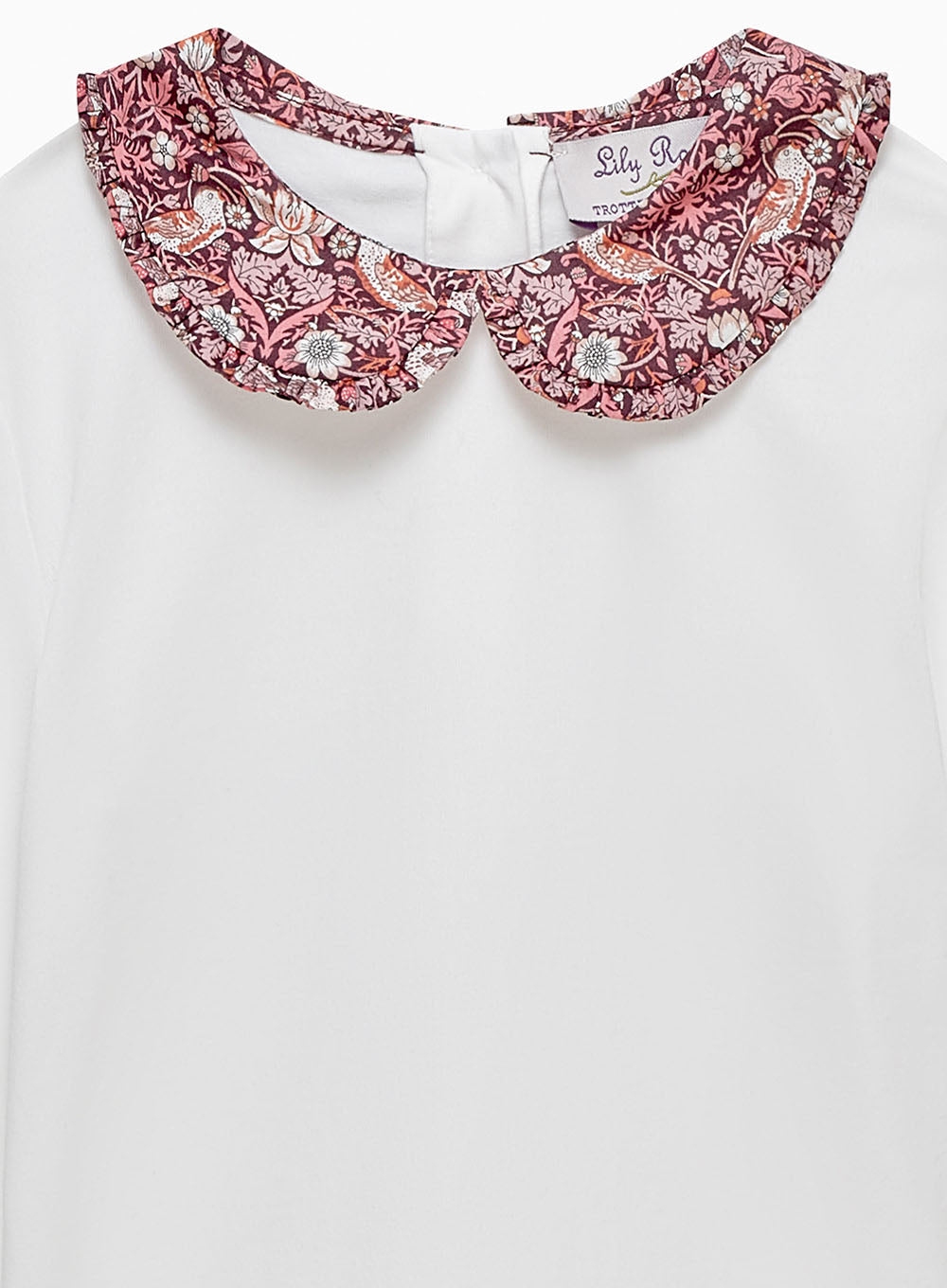 Lily Rose Top Pie Crust Jersey Top in Strawberry Thief