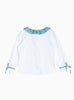 Lily Rose Top Willow Jersey Top in Teal Capel