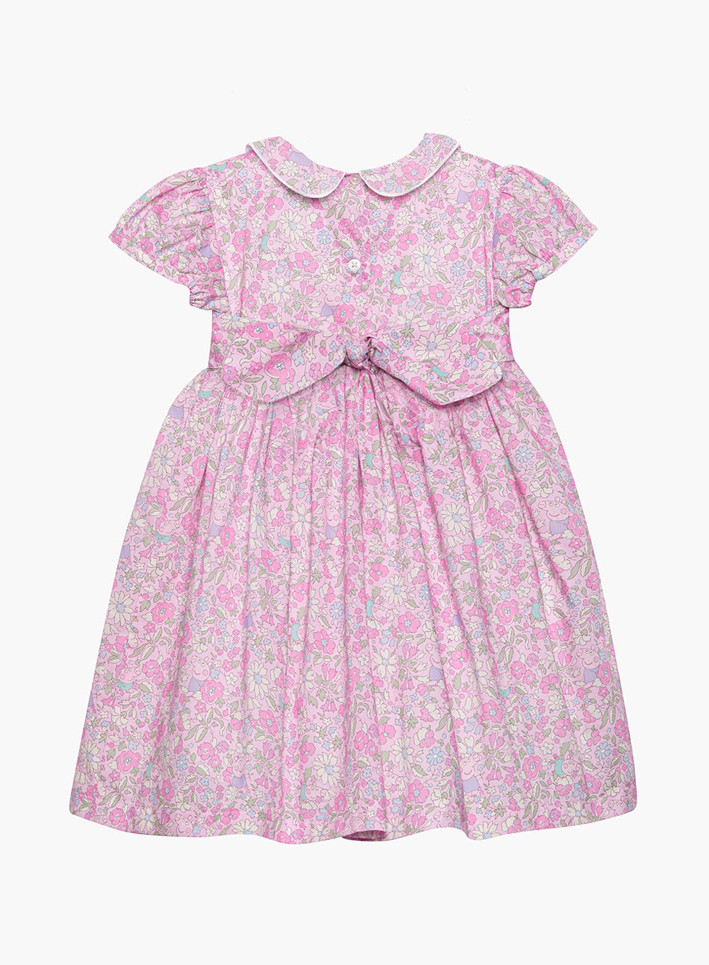 Lily Rose x PEPPA PIG Dress Peppa Smocked Party Dress
