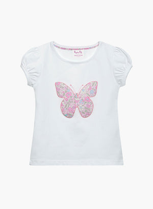 Lily Rose x PEPPA PIG Top Peppa Butterfly Appliqué Jersey Top