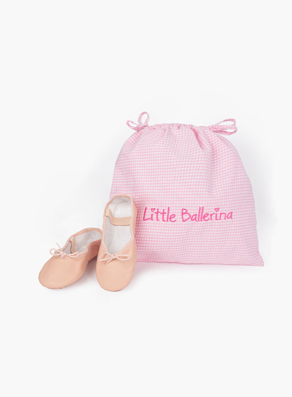 Pink Gingham Ballet Bag Trotters London – Trotters Childrenswear