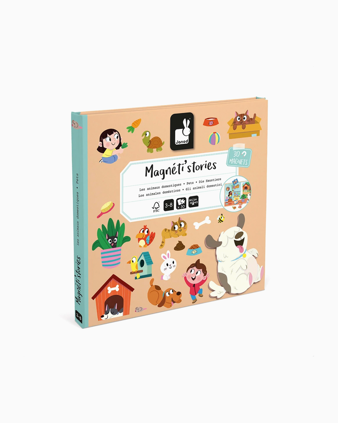 Janod Toy Magnéti' Stories Pets