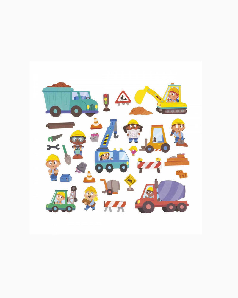 Janod Toys Toy Magneti' Stories The Building Site