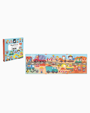 Janod Toys Toy Magneti' Stories The Building Site