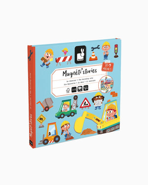 Janod Toys Toy Magneti' Stories The Building Site