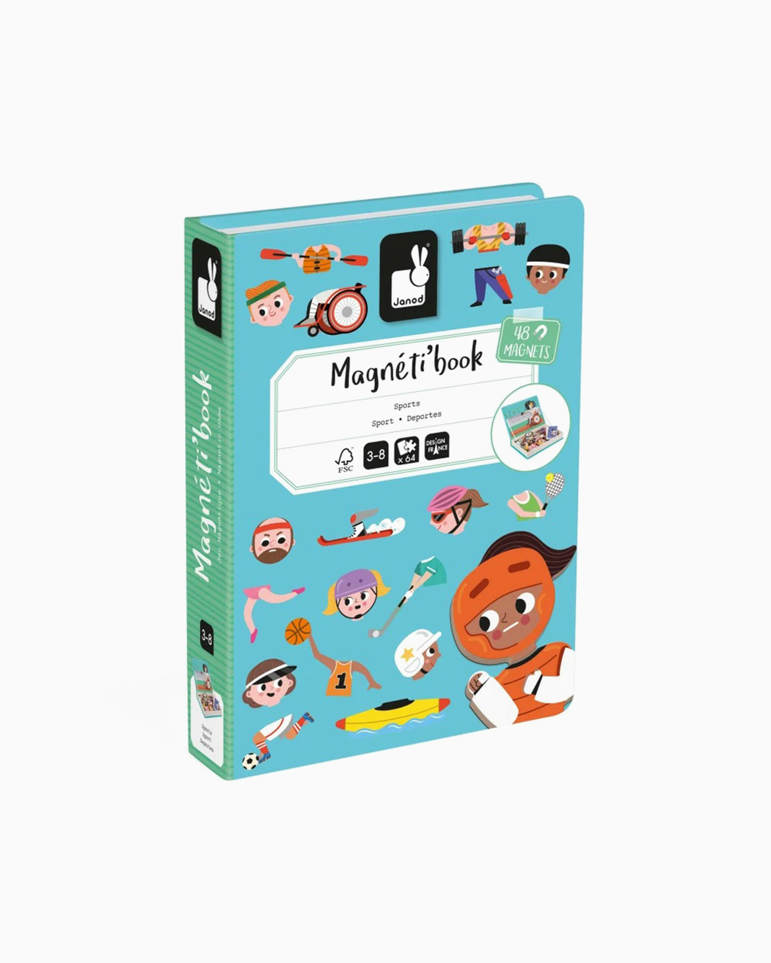 Janod Toy Magnéti' Book Sports