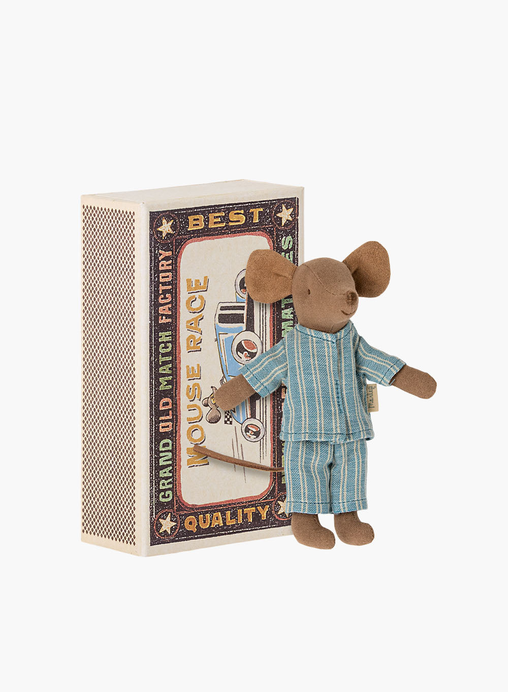 Maileg Toy Maileg Big Brother Mouse with Pyjamas