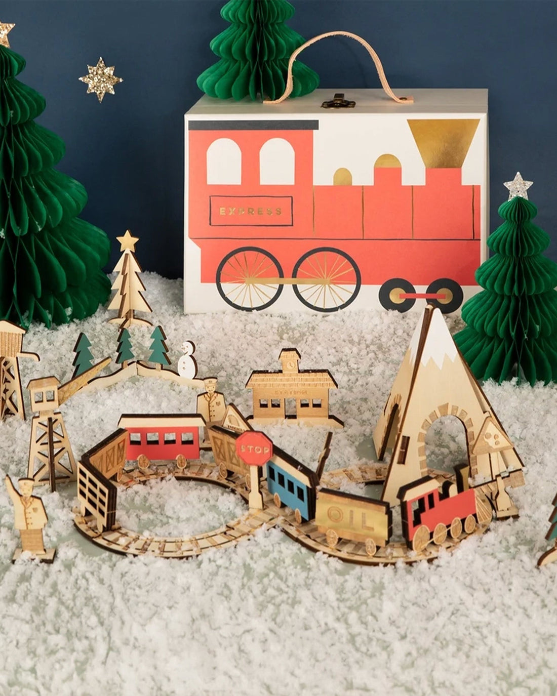 Meri Meri Toy Meri Meri Railway Train Advent Calendar