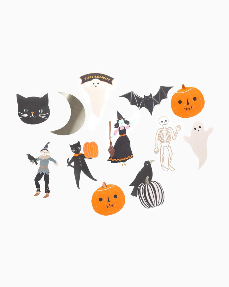 Meri Meri Arts & Crafts Meri Meri Halloween Shaped Stickers