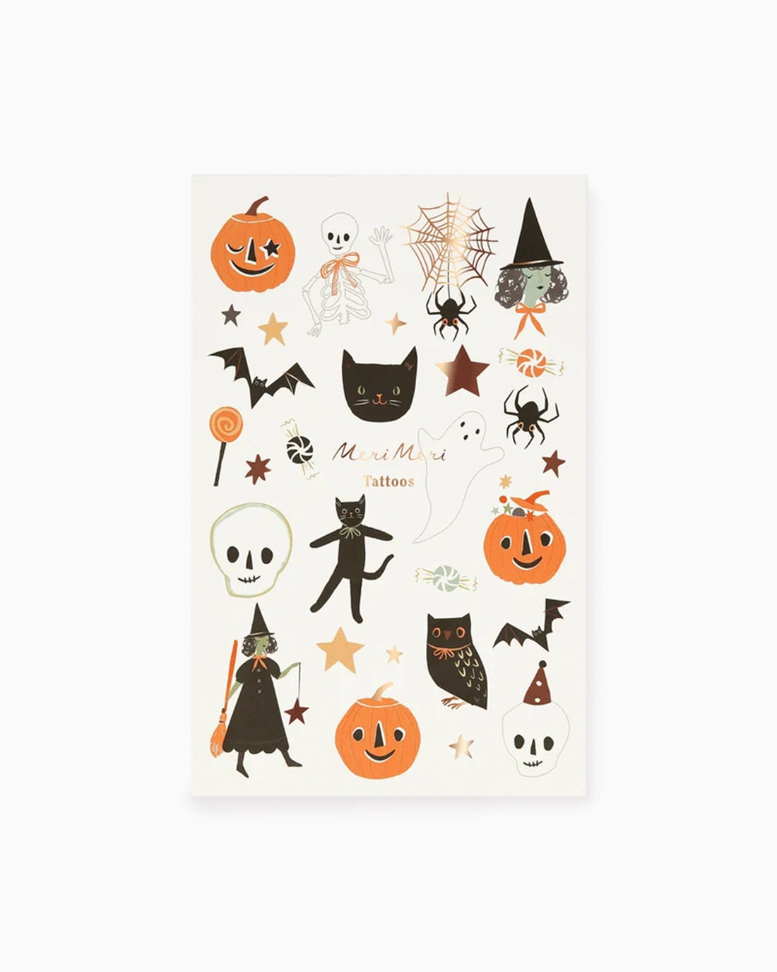Meri Meri Toy Meri Meri Halloween Temporary Tattoos