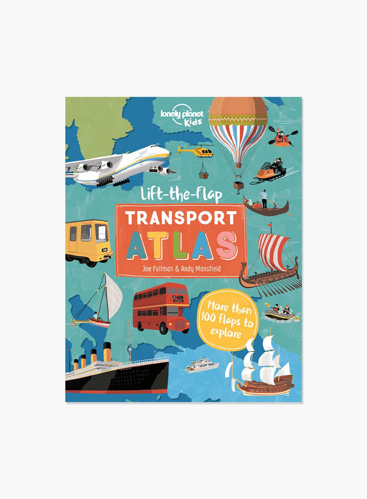 Moira Butterfield Book Lift The Flap Transport Atlas Book