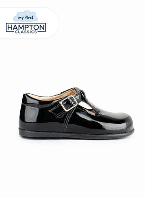 My First Hampton Classics First walkers My First Hampton Classics Jamie First Walkers in Black Patent
