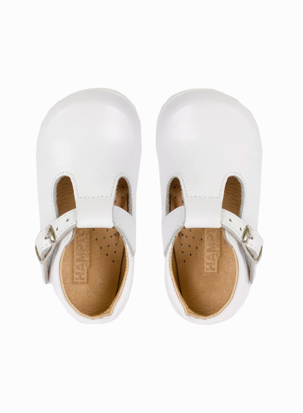 My First Hampton Classics Jamie First Walkers in White Trotters