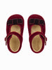 My First Hampton Classics First walkers My First Hampton Classics Josephine First Walkers in Burgundy Velvet