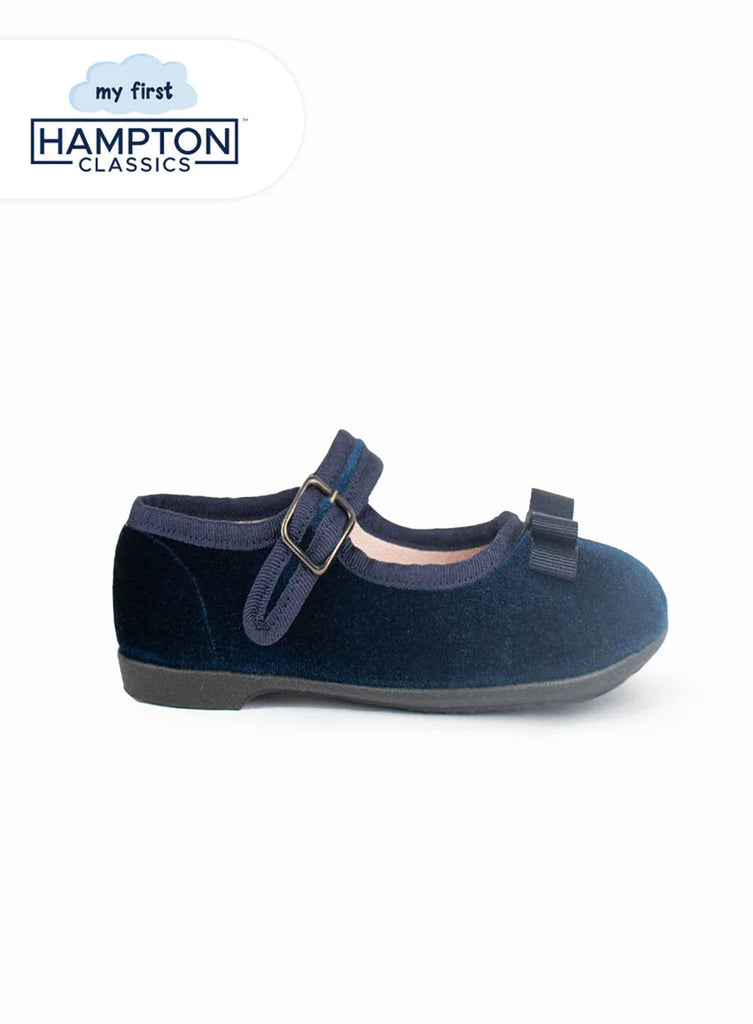 My First Hampton Classics First walkers My First Hampton Classics Lana First Walkers in Navy Velvet