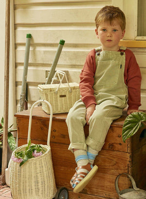 Olli Ella Basket Olli Ella Luggy in Chalk