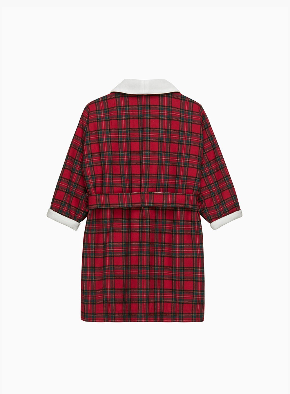 Original Pyjama Company Bathrobe Cosy Tartan Bathrobe