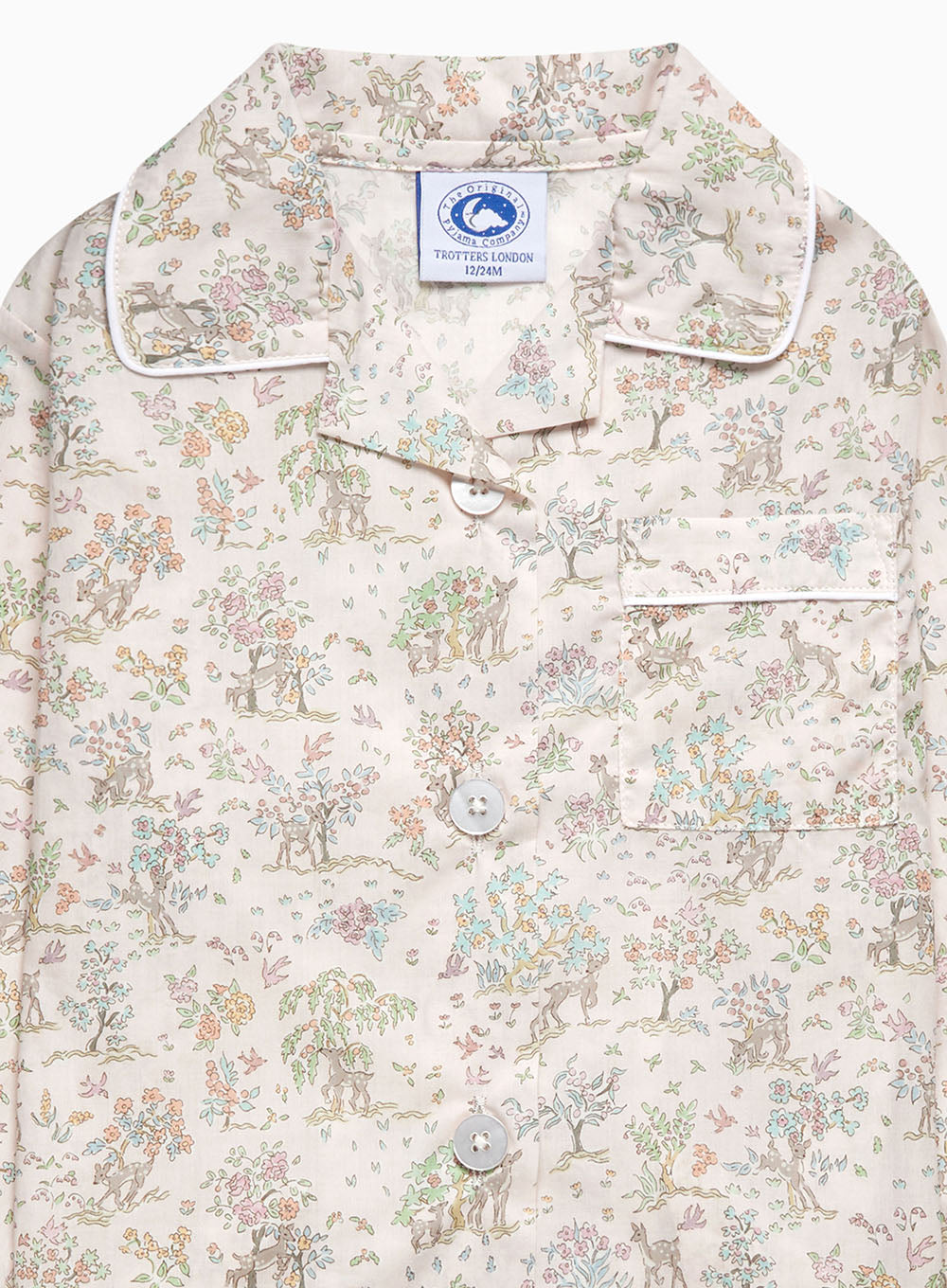 Original Pyjama Company Pyjamas Fawn Pyjamas in Pink Etta