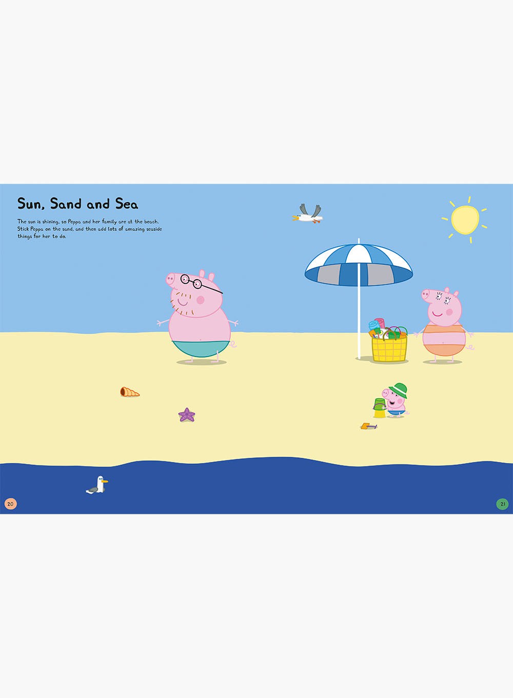 Peppa Pig Book Peppa's Big Day Out Sticker Book
