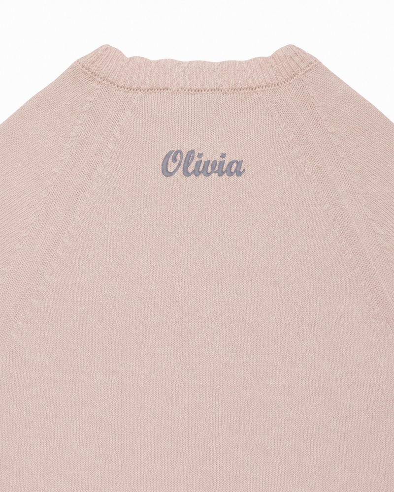 Lapinou Cardigan Baby Bunny Embroidered Cardigan