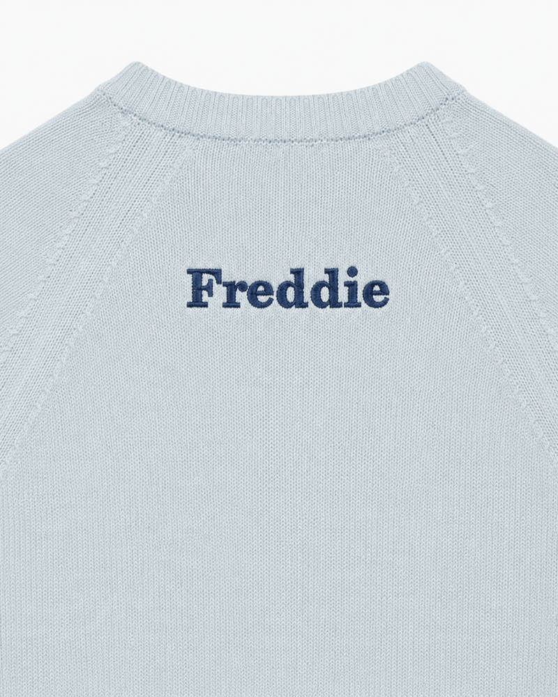 Lapinou Cardigan Baby Teddy Embroidered Cardiagn