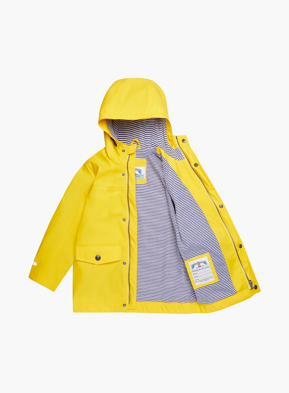 Petit Breton Rainmac Rain Mac in Yellow