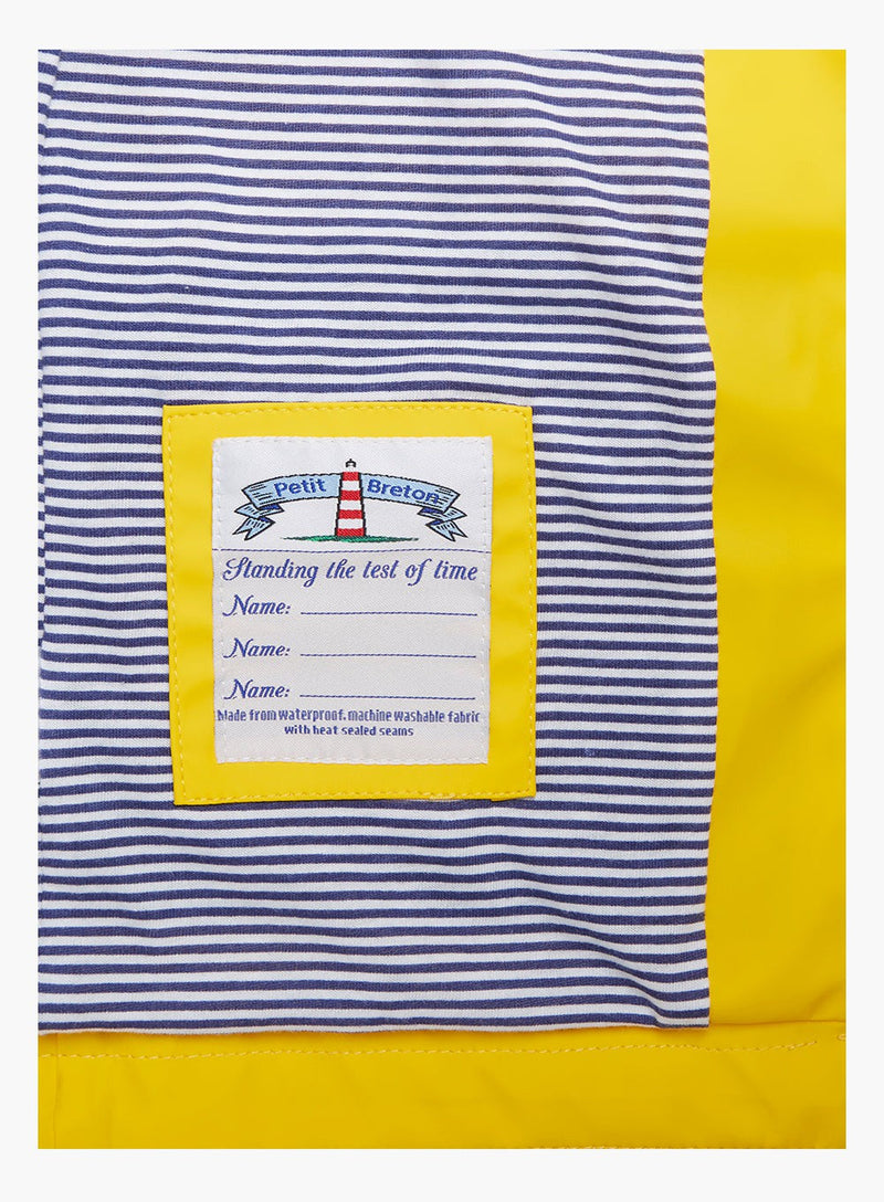 Petit Breton Rainmac Rain Mac in Yellow