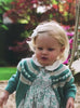 Little Natasha Fair Isle Cardigan in Teal
