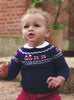 Baby Thomas Train Fair Isle Jumper