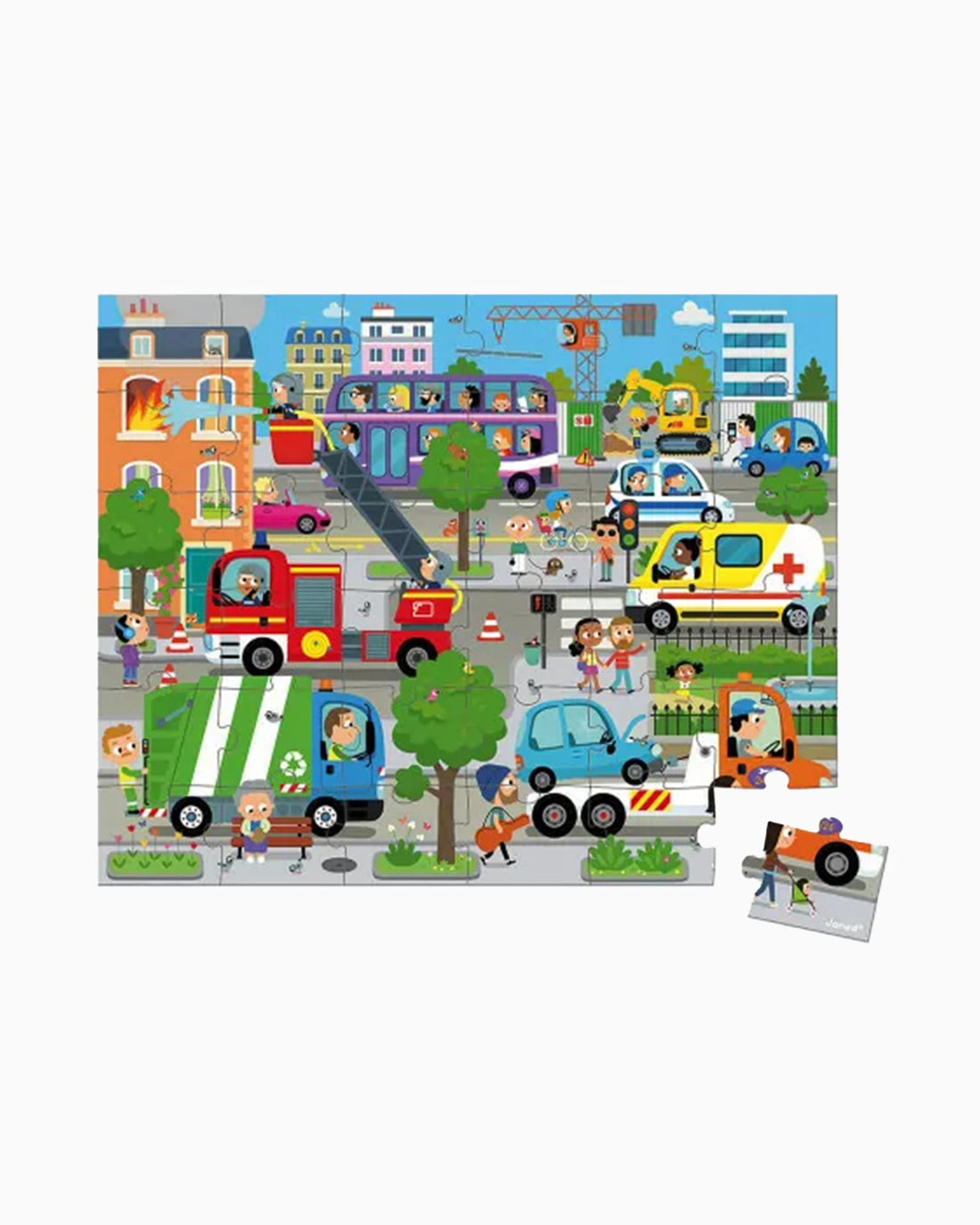 Janod Toys Toy City Puzzle