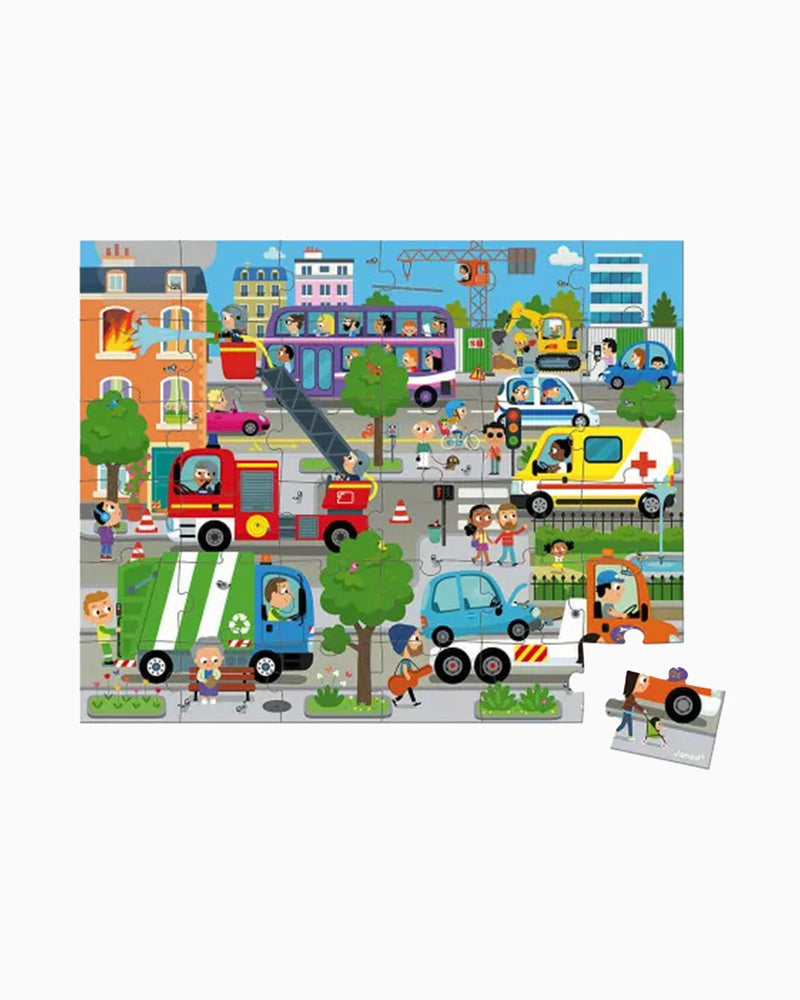 Janod Toys Toy City Puzzle