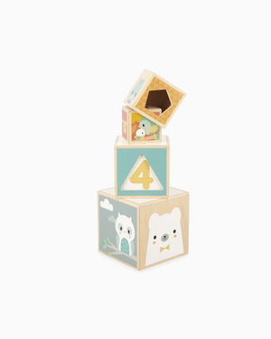 Janod Toy 6 Block Pyramid