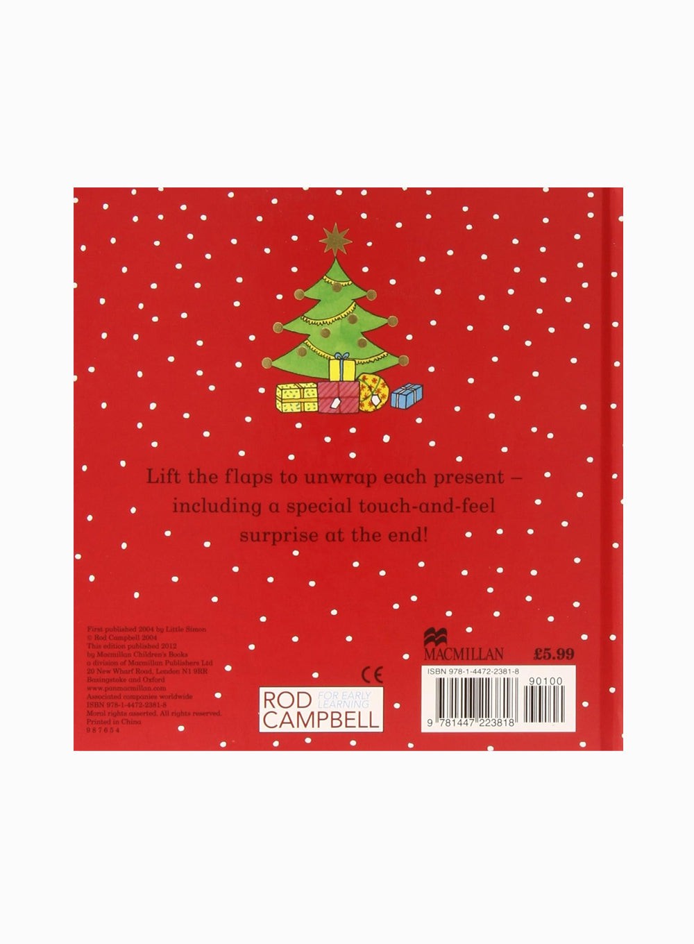 Rod Campbell Book Dear Santa Board Book