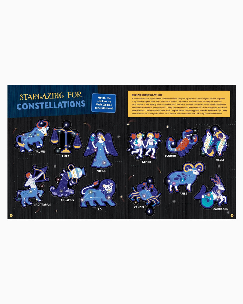 Anne Jankéliowitch Book Solar System Sticker Book