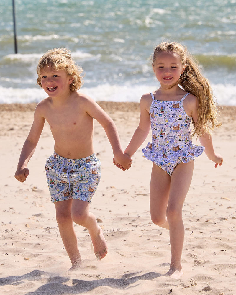 Hampton Swim Swimsuit London Peplum Swimsuit