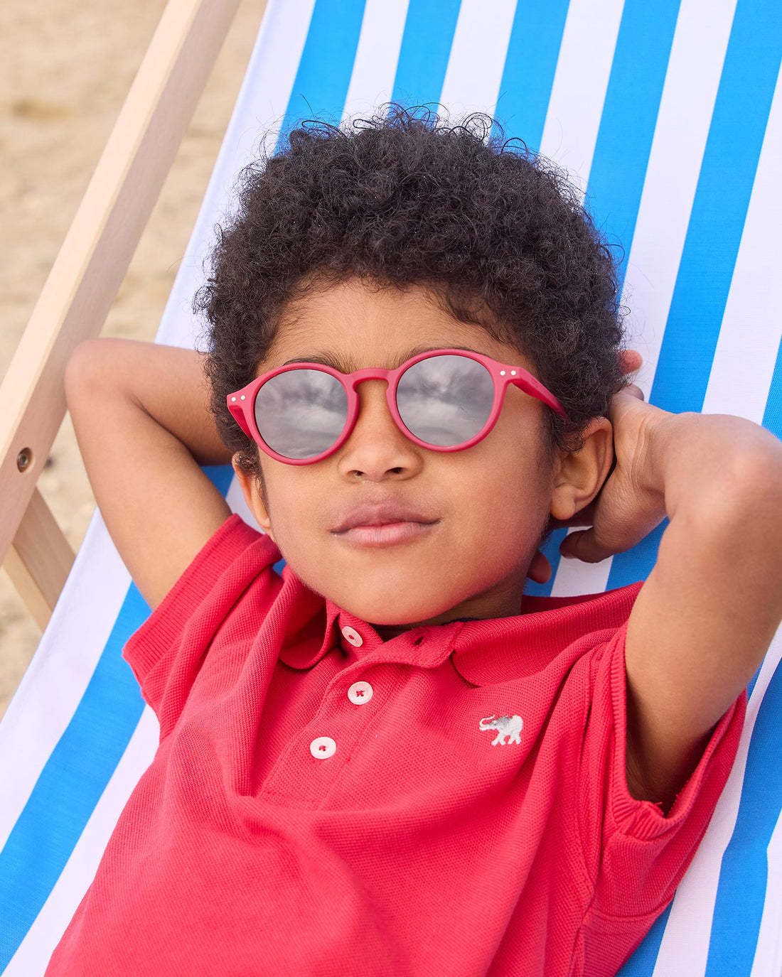 IZIPIZI Sunglasses IZIPIZI Child Sunglasses D 5-7Y in Cranberry