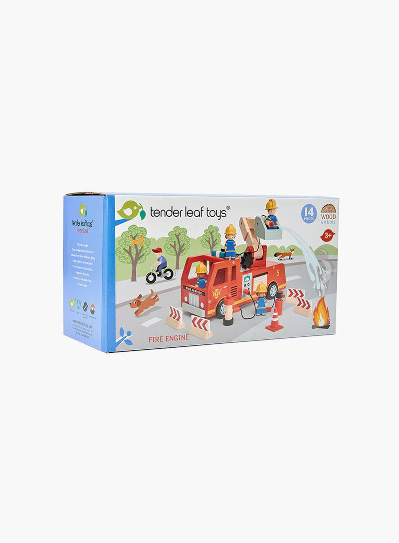 Tender Leaf Toys Toy Tender Leaf Toys Fire Engine