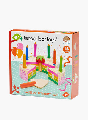 Tender Leaf Toys Toy Tender Leaf Toys  Rainbow Birthday Cake