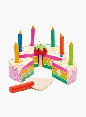 Tender Leaf Toys Toy Tender Leaf Toys  Rainbow Birthday Cake