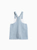 Thomas Brown Bib Shorts Little Alfie Bib Shorts in Pale Blue Herringbone