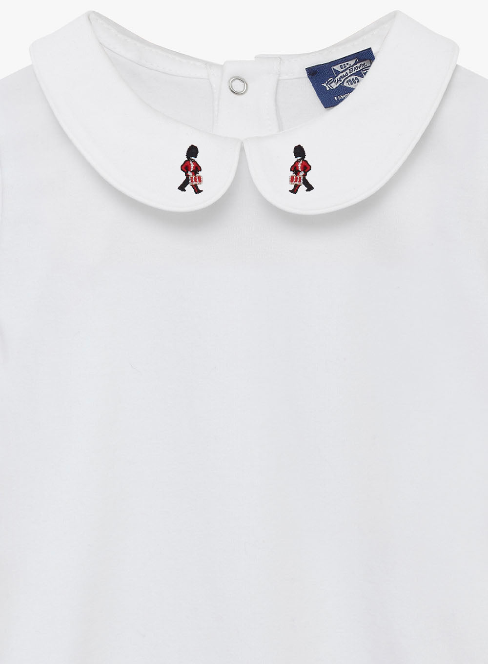 Thomas Brown Body Baby Short-Sleeved Milo Guardsman Body