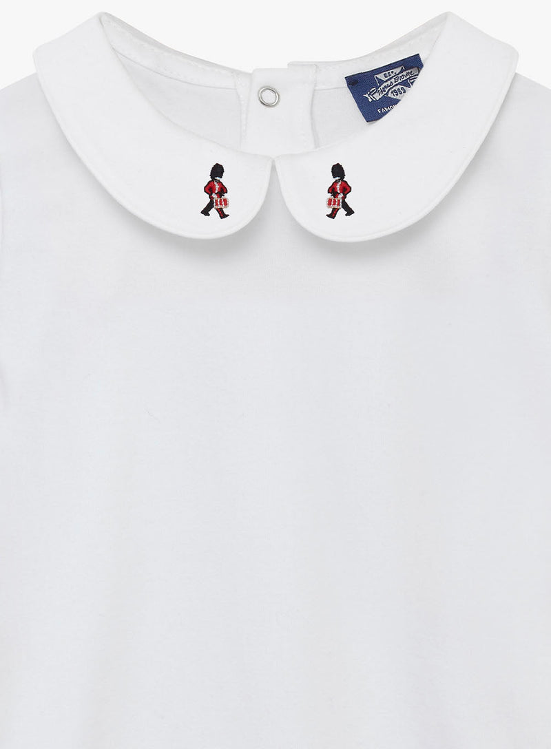 Thomas Brown Body Baby Short-Sleeved Milo Guardsman Body