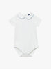 Thomas Brown Body Little Short-Sleeved Milo Body in White/Blue