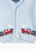 Thomas Brown Cardigan Little Thomas Train Cardigan