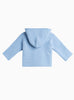 Thomas Brown Coat Little Knitted Coat in Blue Marl