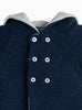 Thomas Brown Coat Little Knitted Coat in Navy