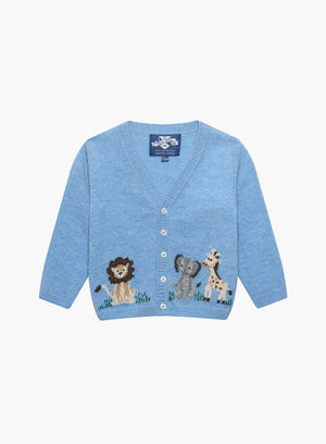 Thomas Brown Jumper Baby Augustus Lion + Friends Cardigan